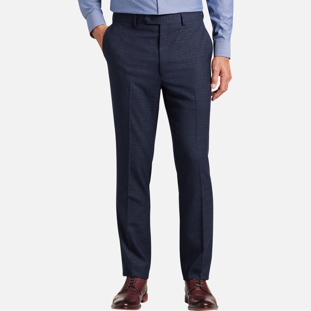 Calvin Klein Suit Separates Mabry Navy Dress Pants, Size 37 Waist, New w/Tag